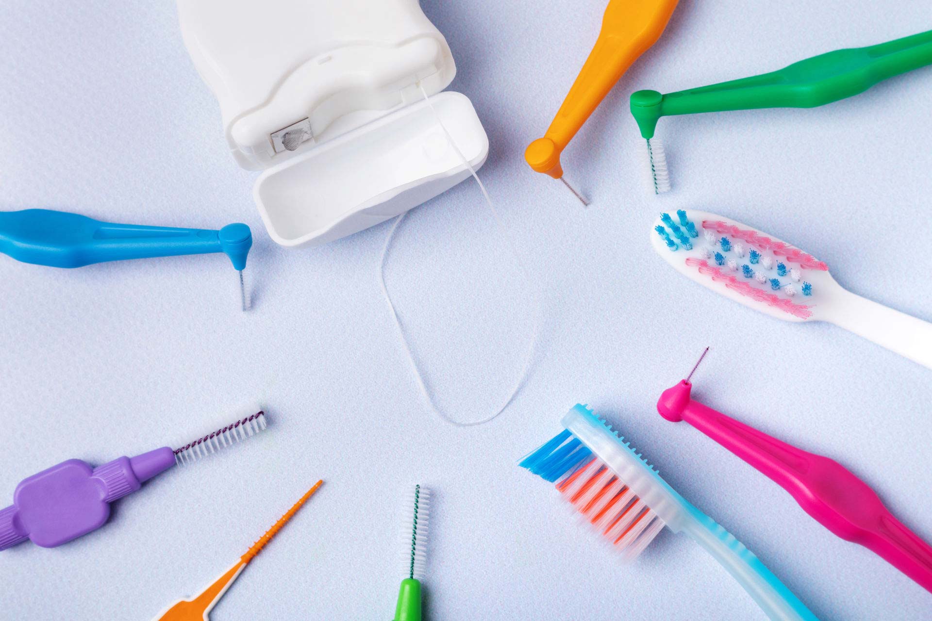 Dental Picks und Mini-Flosser