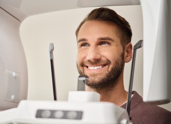 3D-Röntgen zur Anfertigung des Aligners