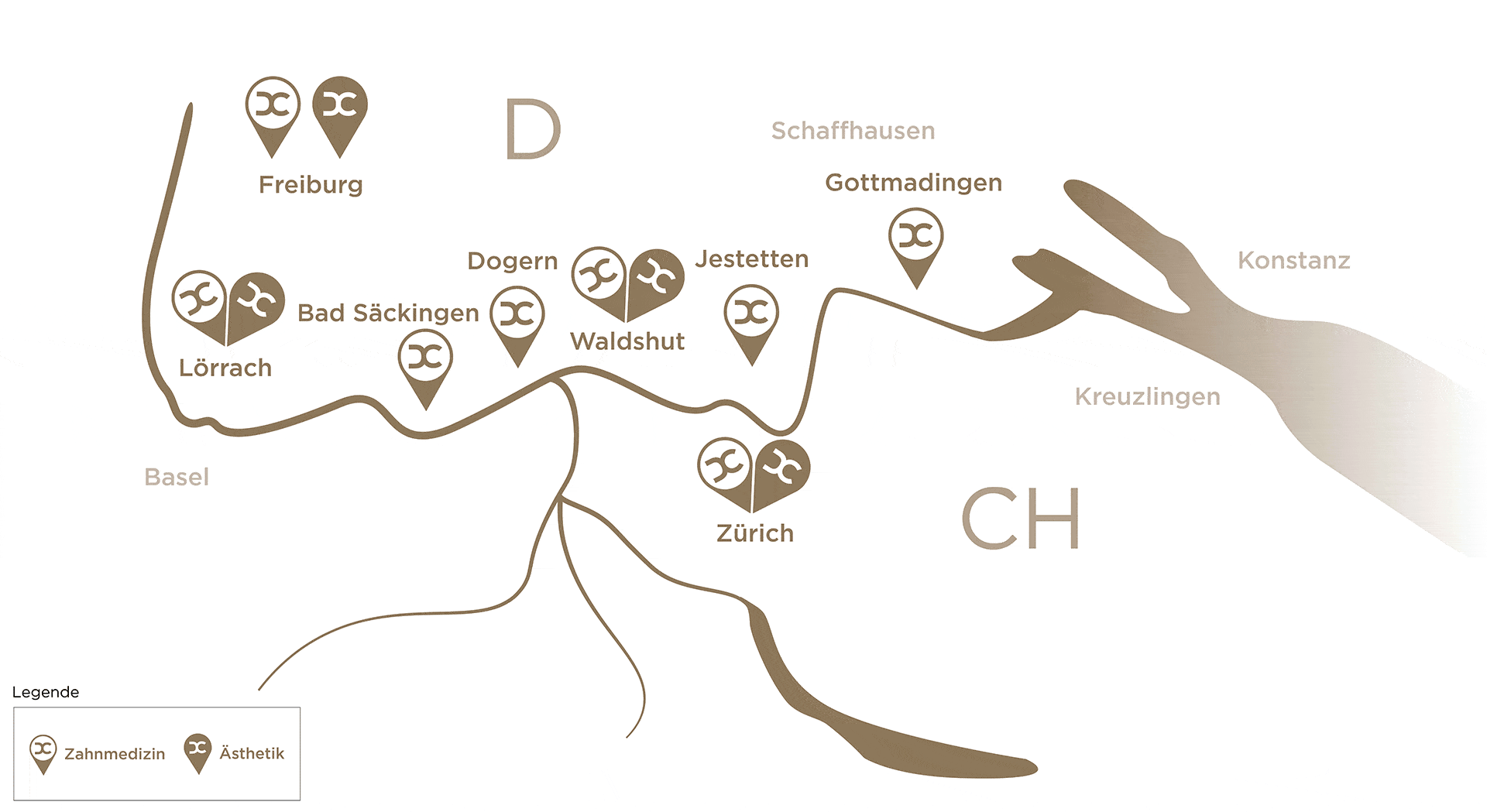 Dorow Clinic - Neun Standorte in Südbaden und der Schweiz