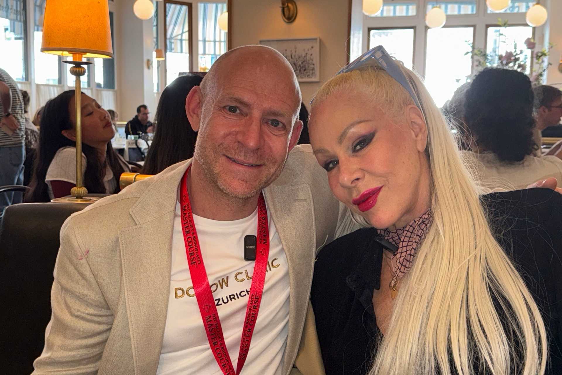 Diane Brill und Dr. Dr. Andreas Dorow in New York